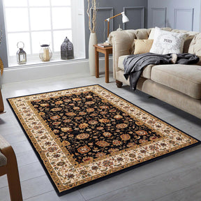 BIDAR DARK BROWN TRADITIONAL CARPET