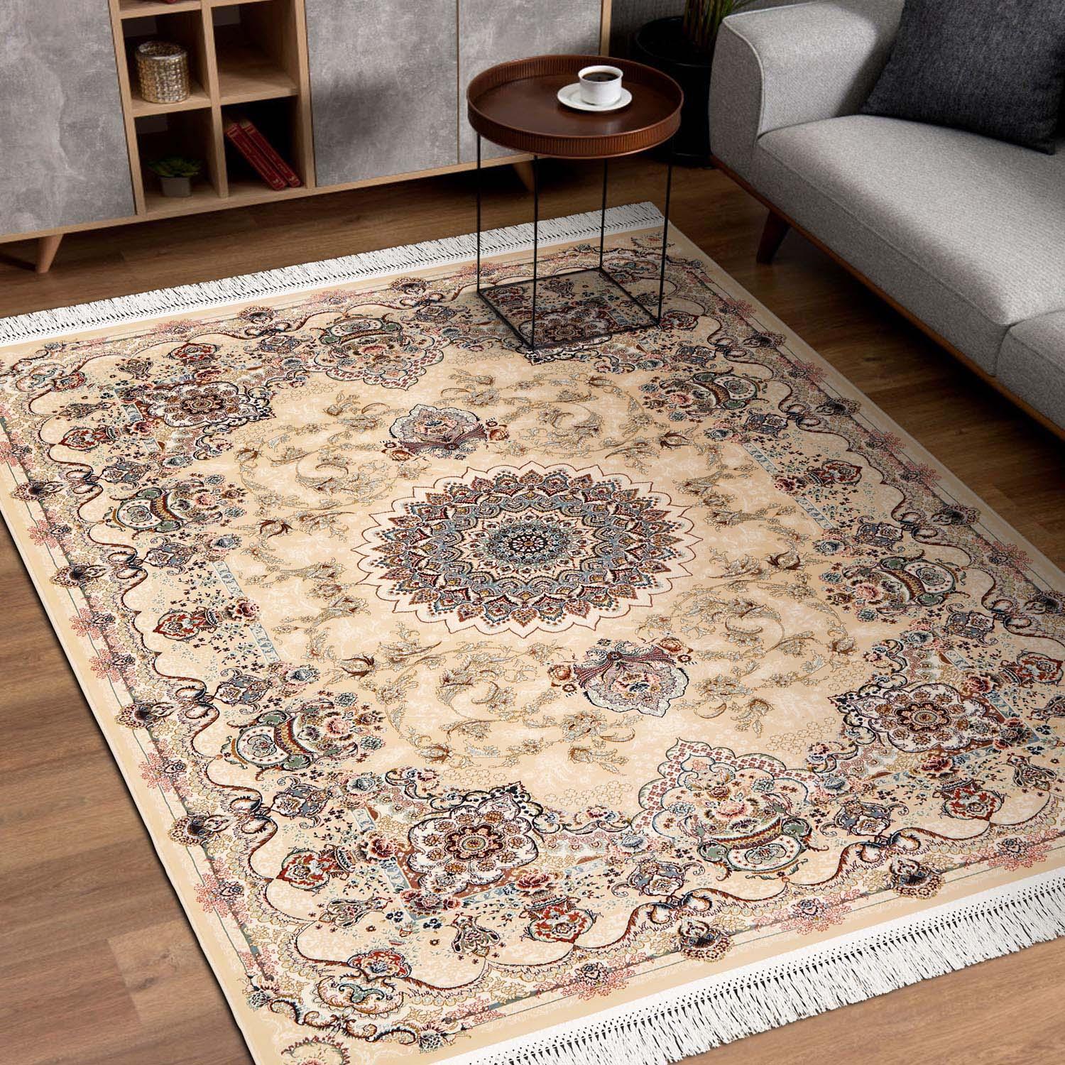 TURK SOFT DAYAN CREAM TRADITIONAL CARPET