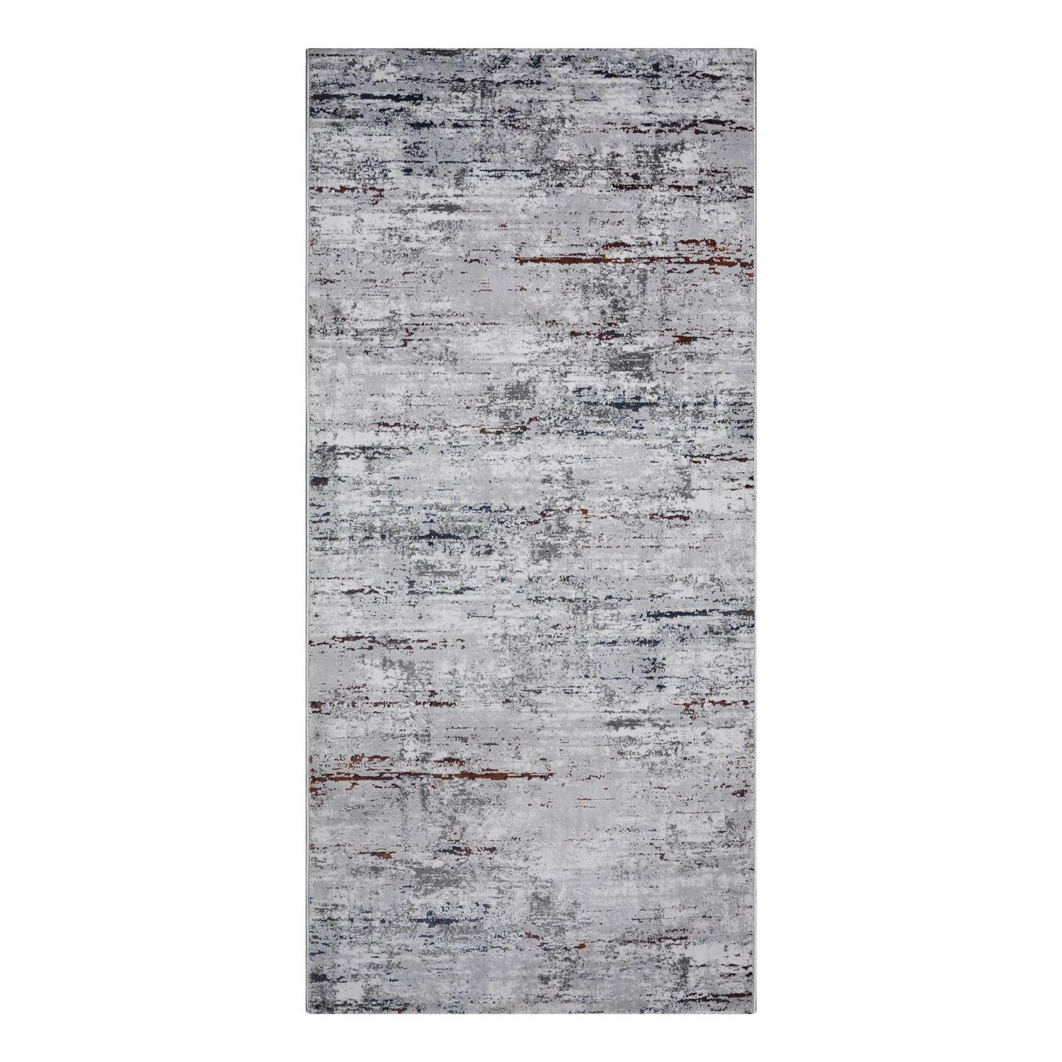 OSLO COKME GREY MACHINE MADE MODERN CARPET