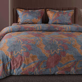 GLOBAL LIVING SG BLUE MODERN DOUBLE BEDSHEET