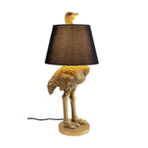 KARE ANIMAL OSTRICH DESIGN TABLE LAMP HOME DECOR