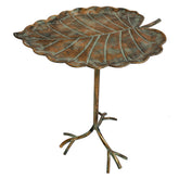 METAL LEAF TABLE HOME DECOR