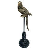 PARROT ON PERCH 42CM HOME DECOR