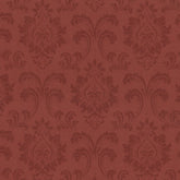 POLY JAQUARD DAMASK RED CURTAIN FABRIC