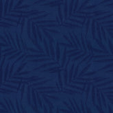 POLY LEAFS JAQUARDS BLUE VELVET CURTAIN FABRIC