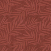 POLY LEAFS JAQUARDS LIGHT RED VELVET CURTAIN FABRIC