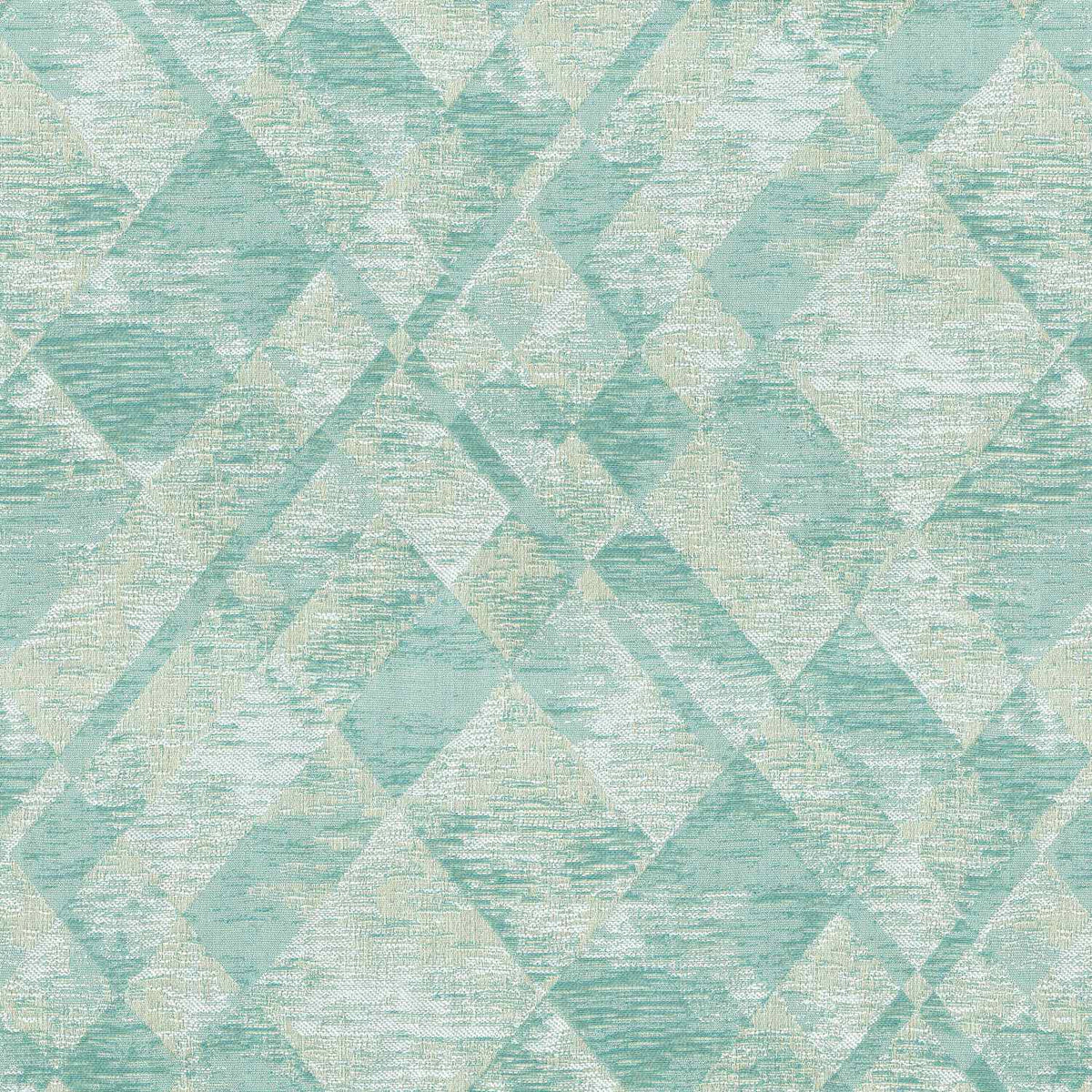 KRYPTON AQUA TEXTURE CURTAIN FABRIC