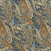 NAMASTE SMALL AZUL PAISLEY SOFA FABRIC