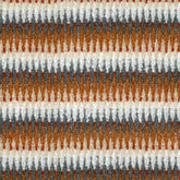 FSTV ORANGE STRIPED SOFA FABRIC