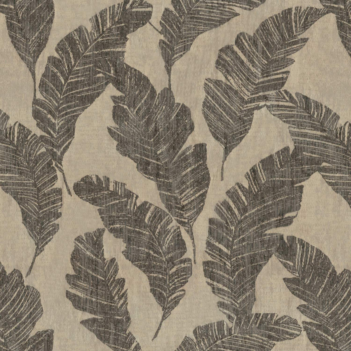 J BROWN LEAFS CURTAIN FABRIC