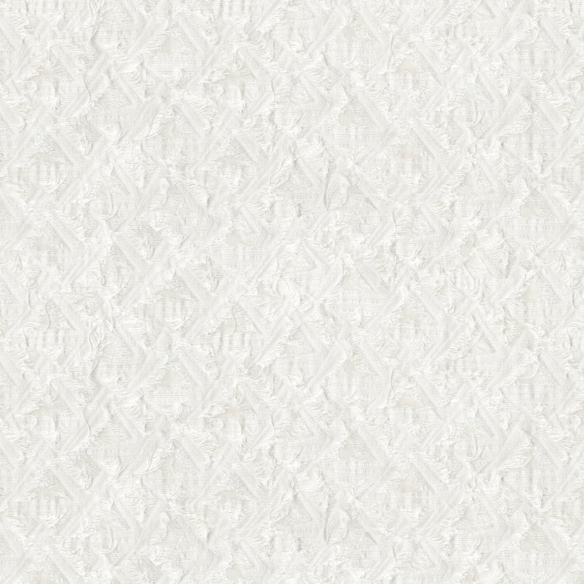 D MOON WHITE TEXTURE SHEER FABRIC