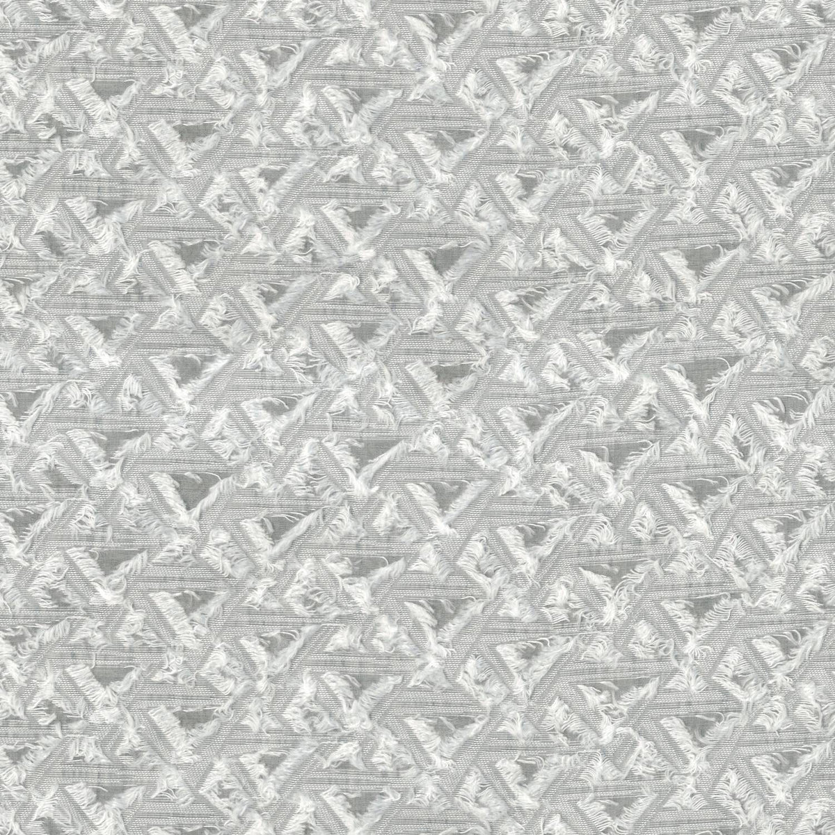 D GREY TEXTURE SHEER FABRIC