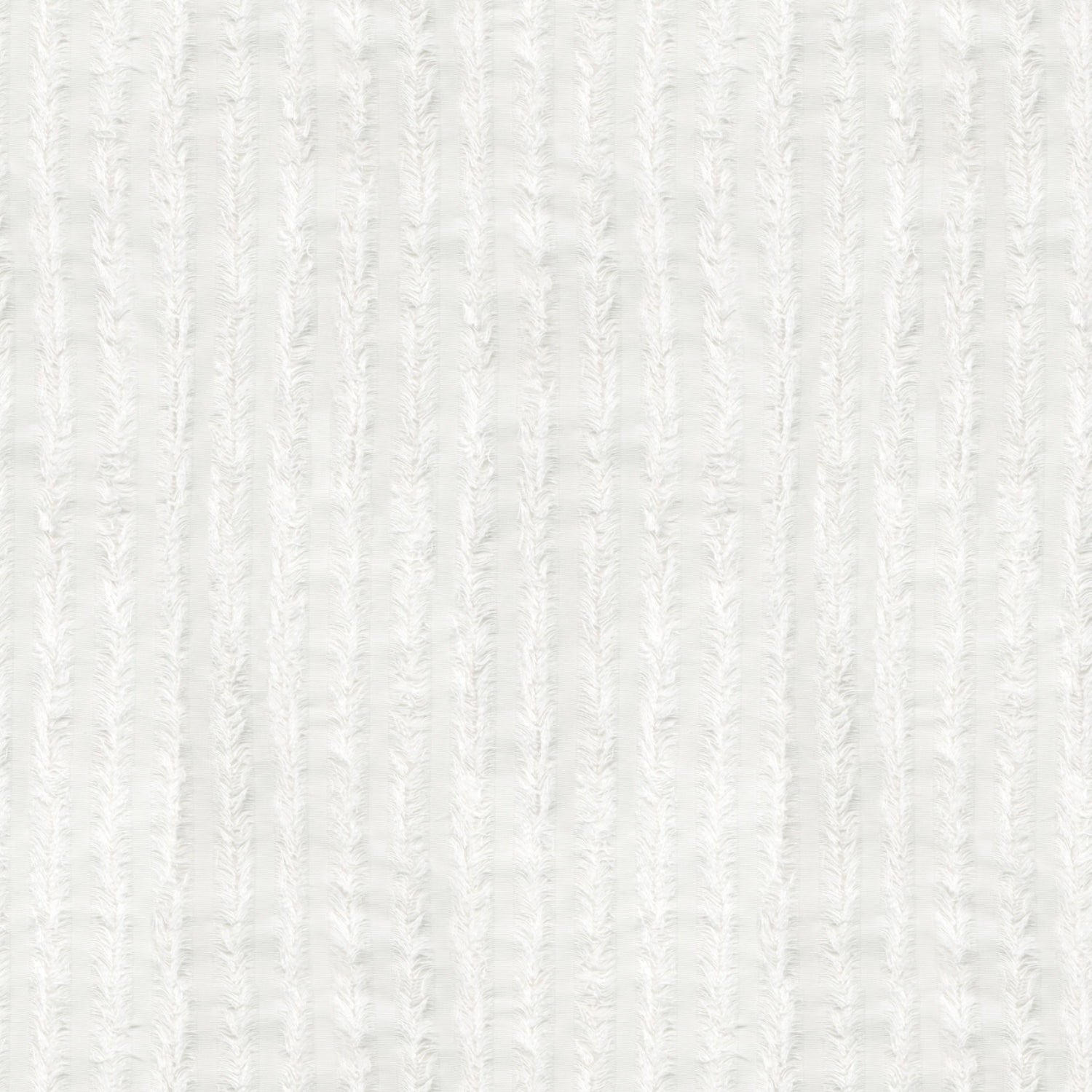 D WHITE STRIPED CURTAIN FABRIC