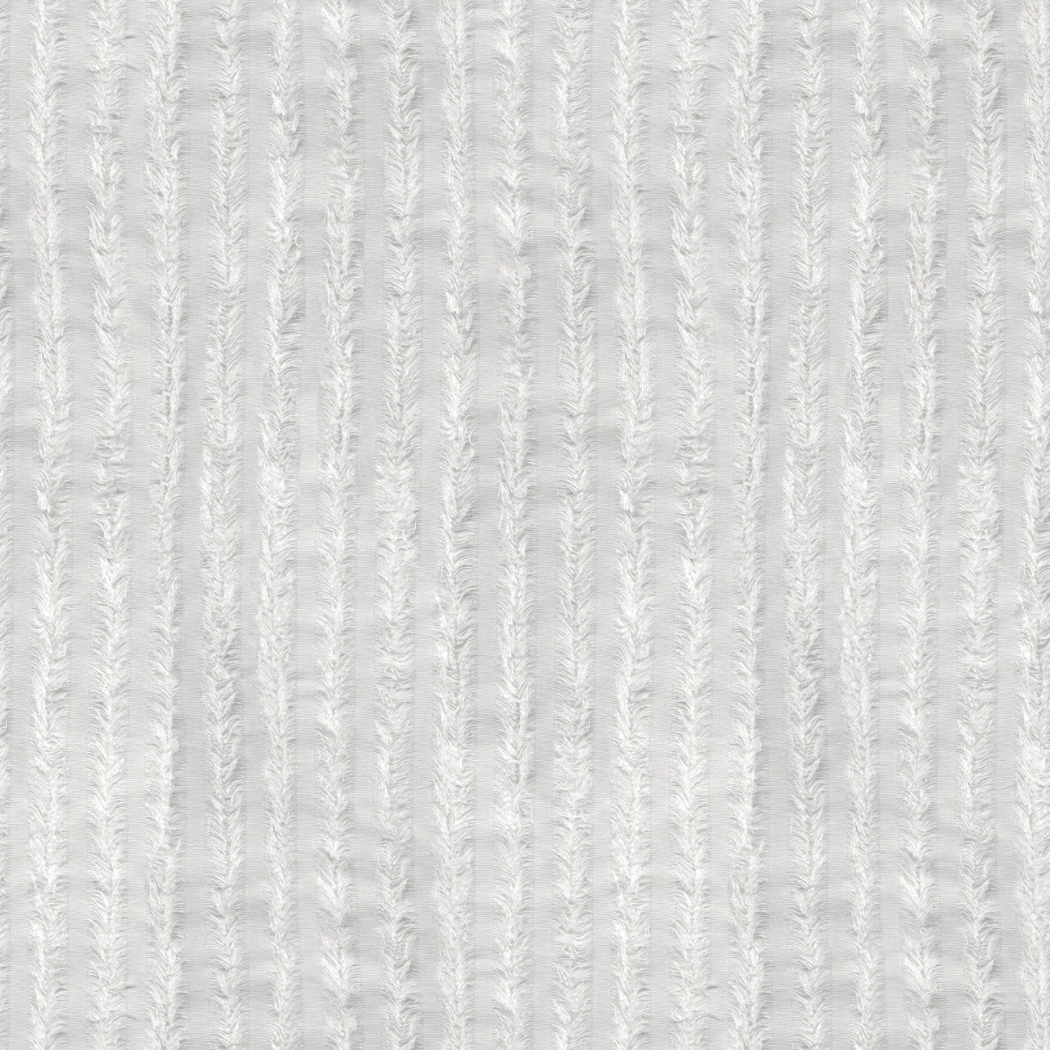 D WHITE STRIPED SHEER FABRIC