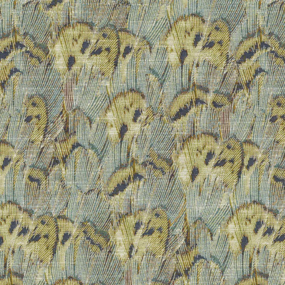 JEONG PARAKEET GREEN CURTAIN FABRIC