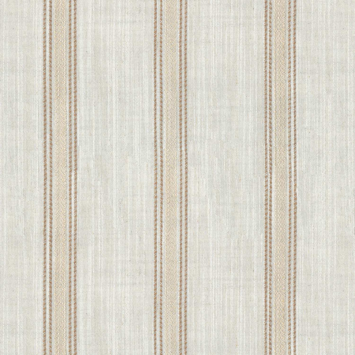 NAOMI GREY STRIPED CURTAIN FABRIC