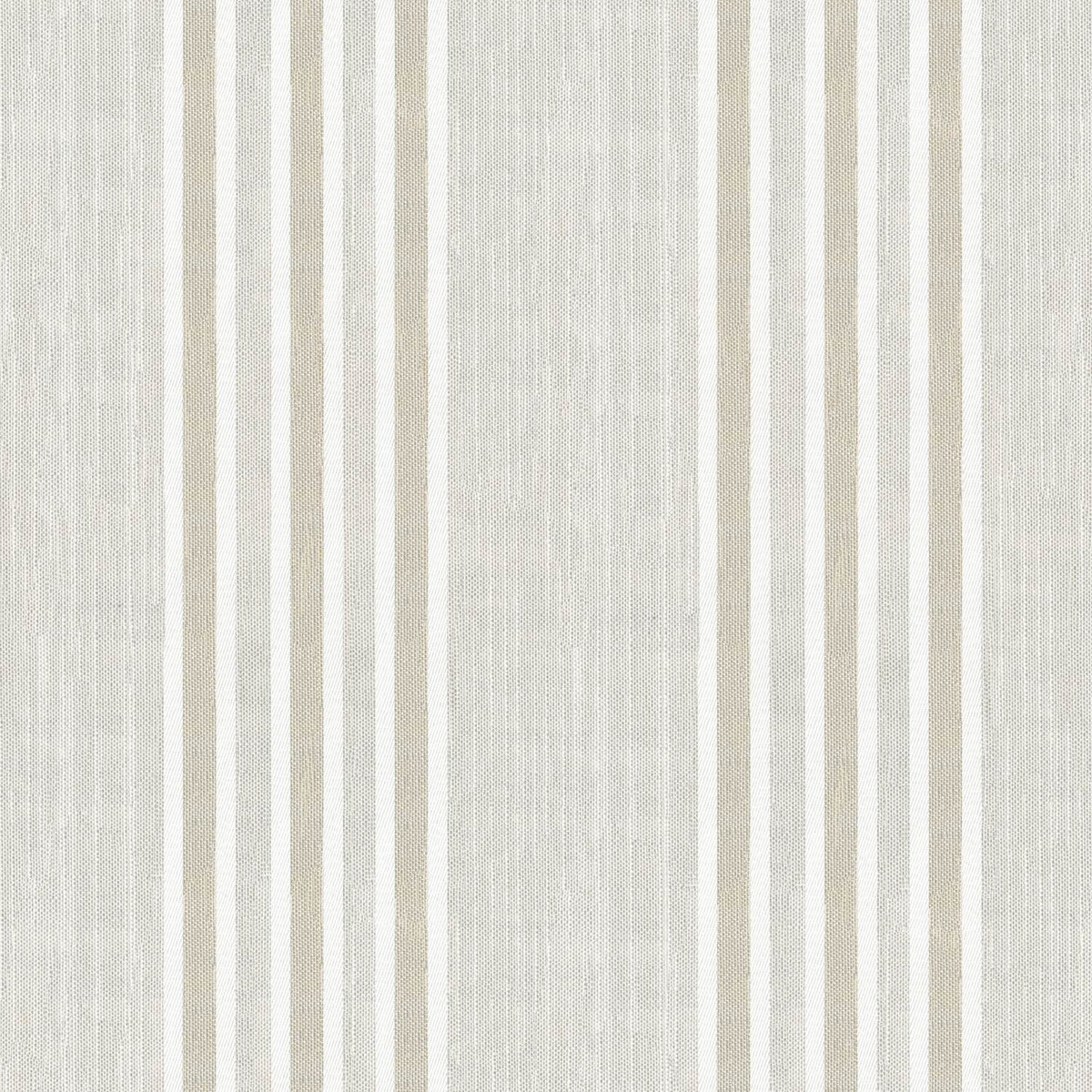 RILEY GREY STRIPED CURTAIN FABRIC