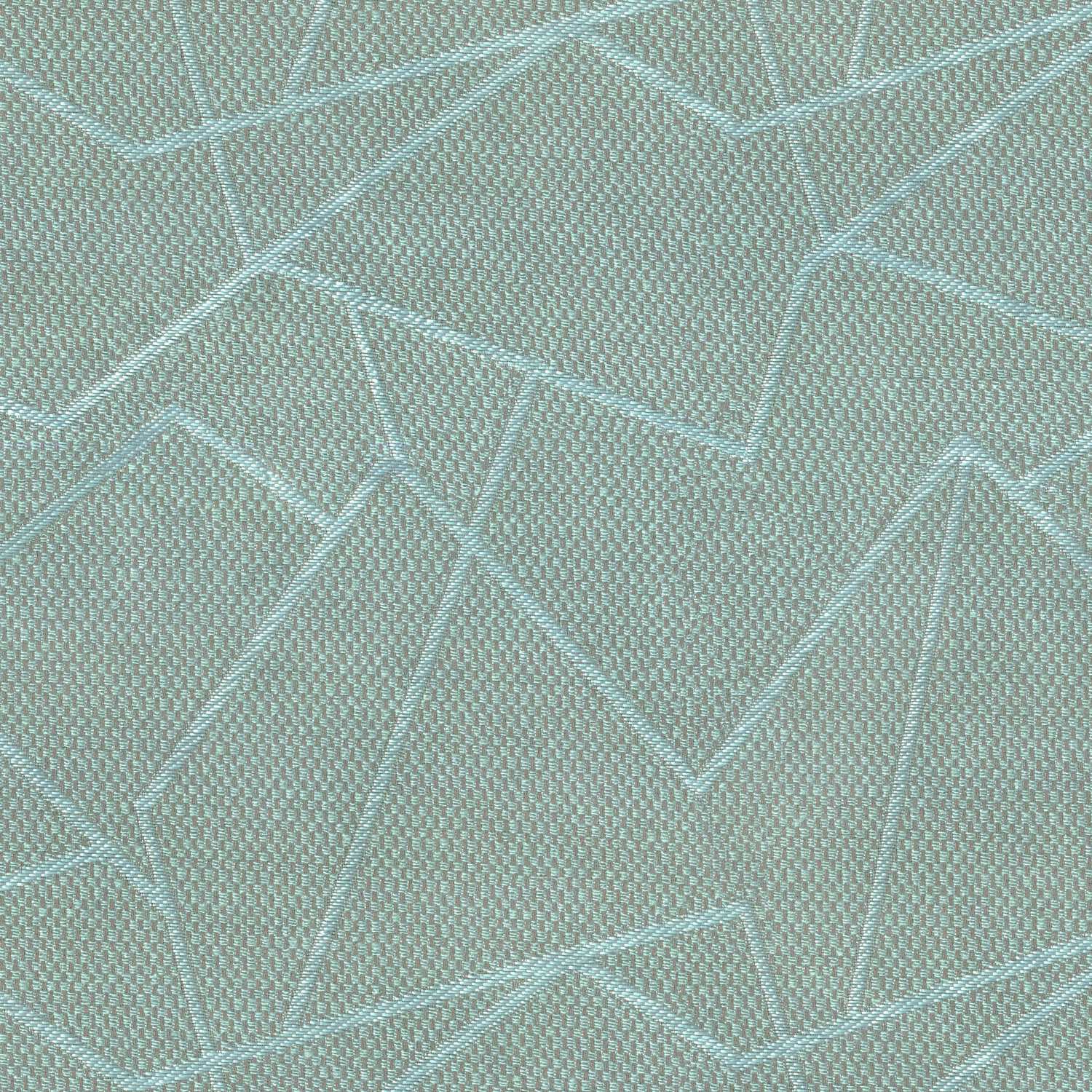 D AQUA MODERN CURTAIN FABRIC