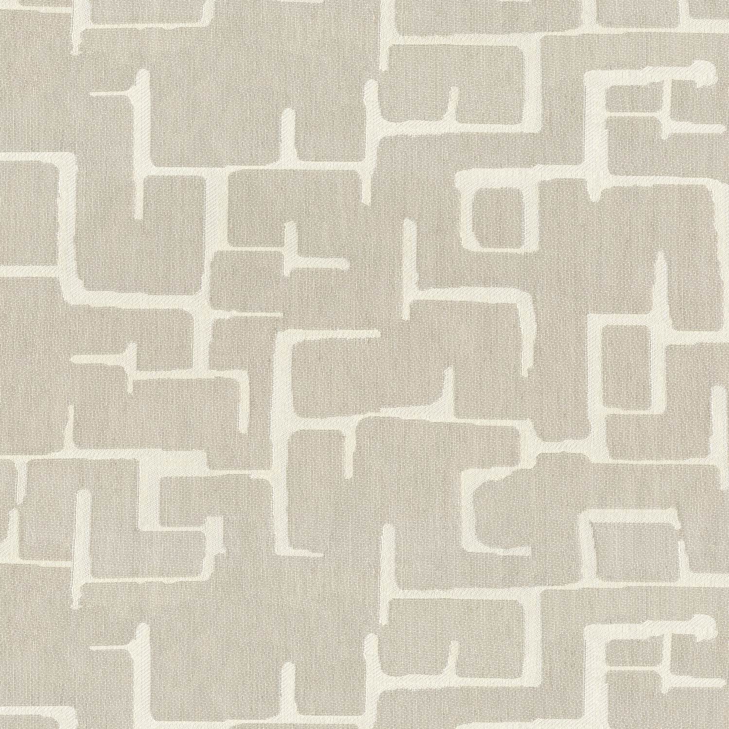 D BEIGE MODERN CURTAIN FABRIC