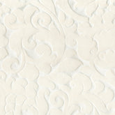 MYRA WHITE FLORAL CURTAIN FABRIC