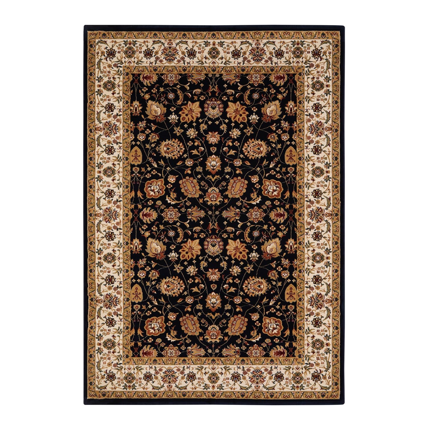 BIDAR DARK BROWN TRADITIONAL CARPET