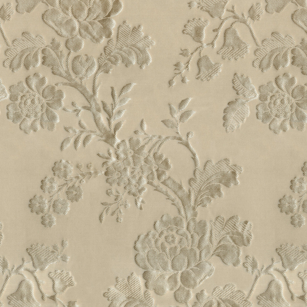 J BROWN FLORAL CURTAIN FABRIC