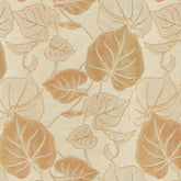 BENTLEY ORANGE FLORAL CURTAIN FABRIC