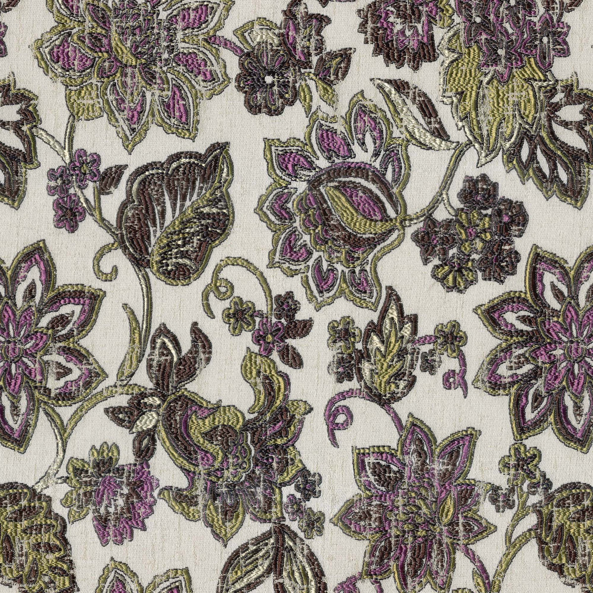 YD SV PURPLE FLORAL SOFA FABRIC