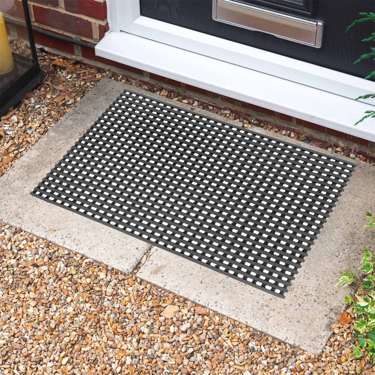 FLOORLINE BLACK DOORMAT