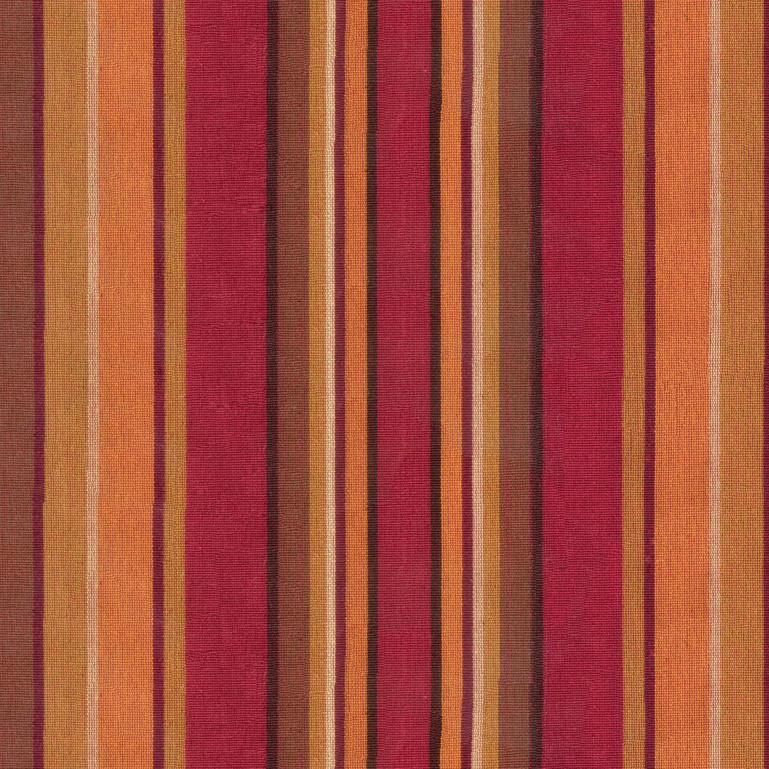 COTTON RED STRIPED SOFA FABRIC