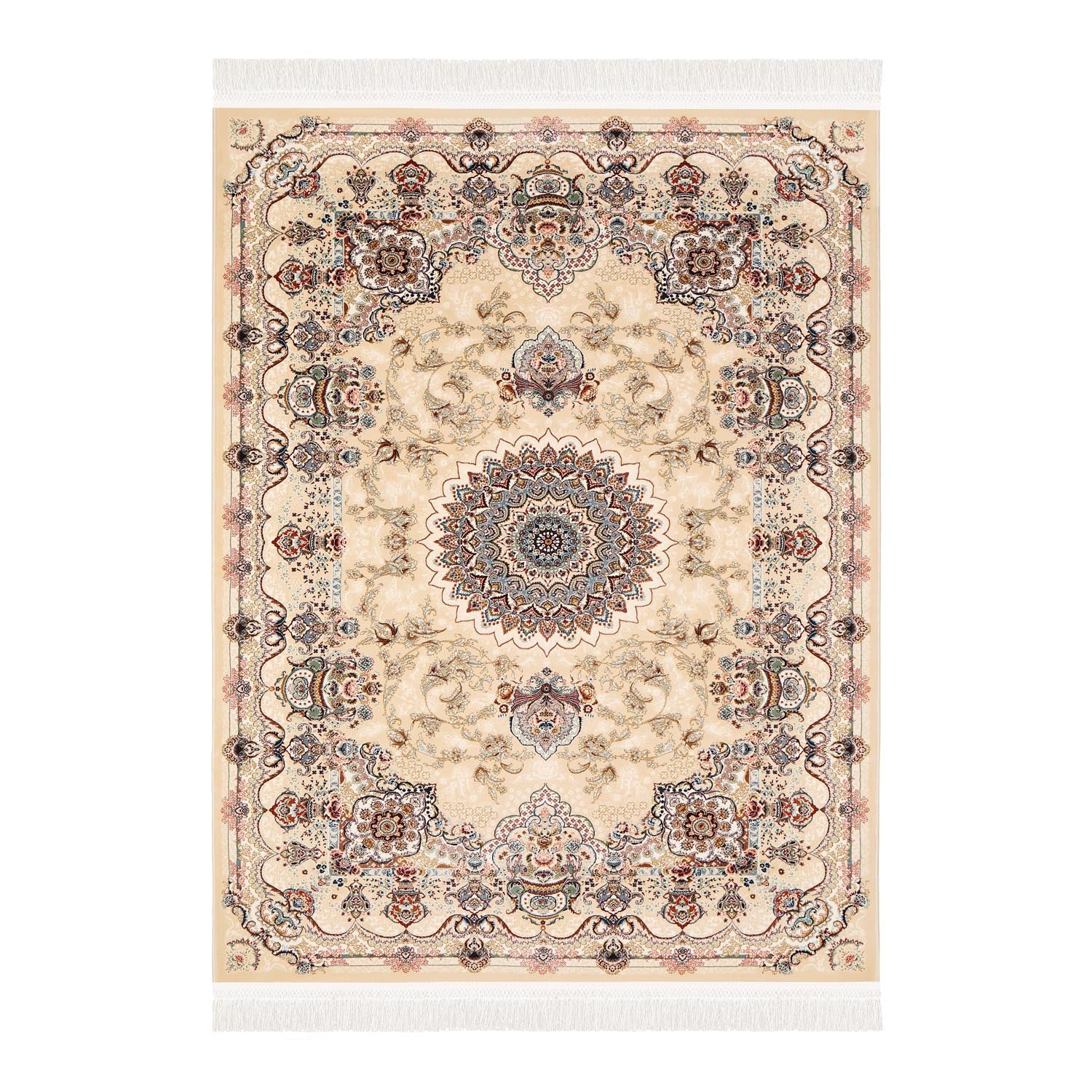 TURK SOFT DAYAN CREAM TRADITIONAL CARPET