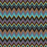 S PURPLE ZIG ZAG SOFA FABRIC