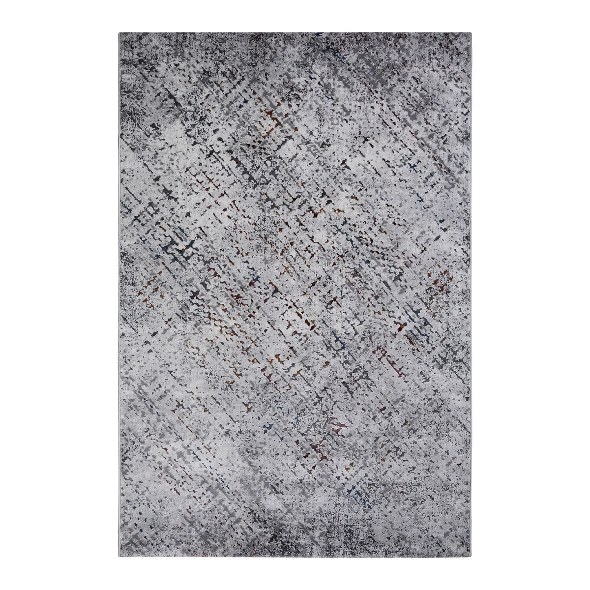 OSLO COKME GREY MODERN ART DESIGN CARPET