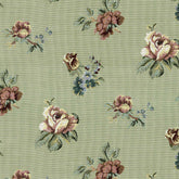 FRANKY GREEN FLORAL SOFA FABRIC