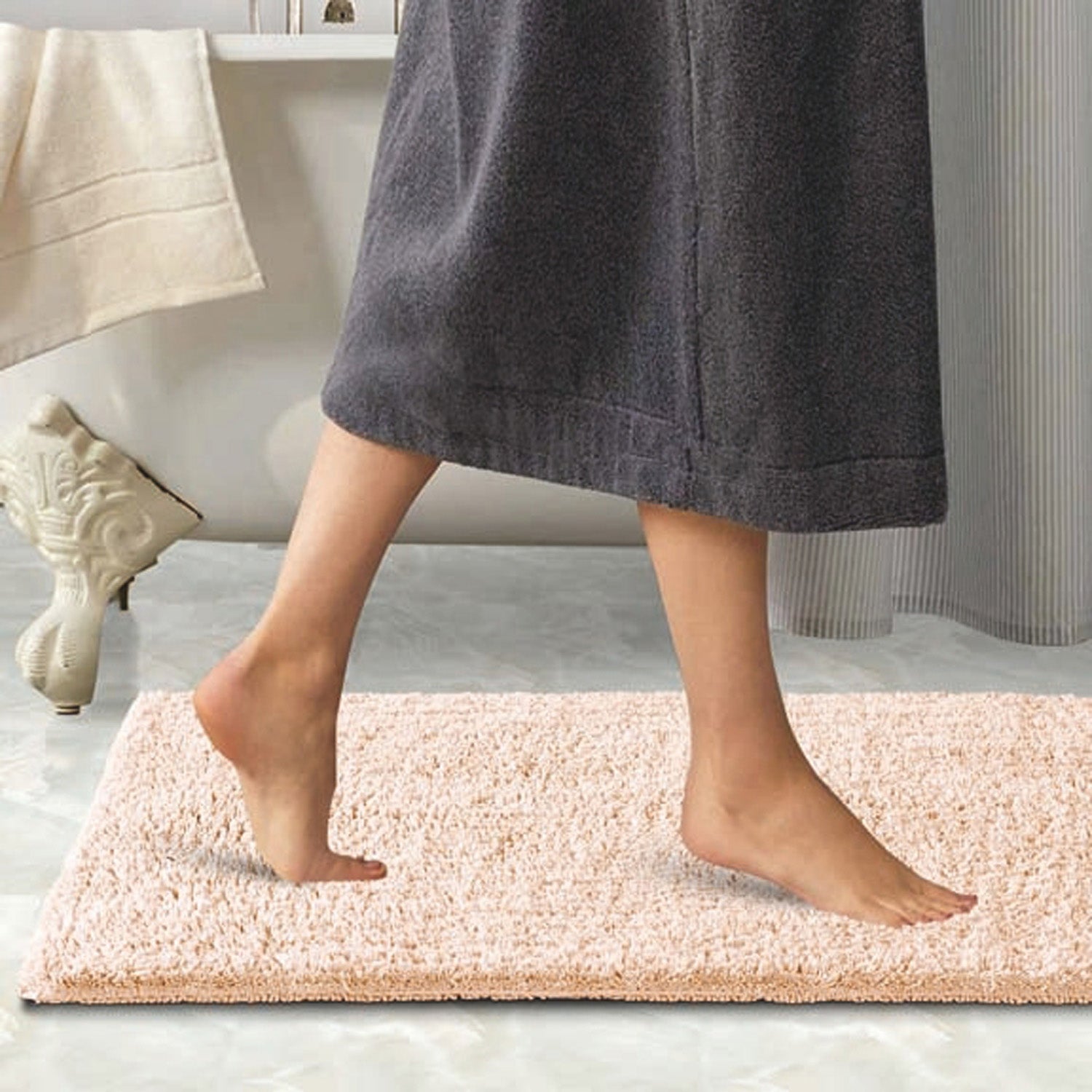 BAMBOO BEIGE BATHMAT