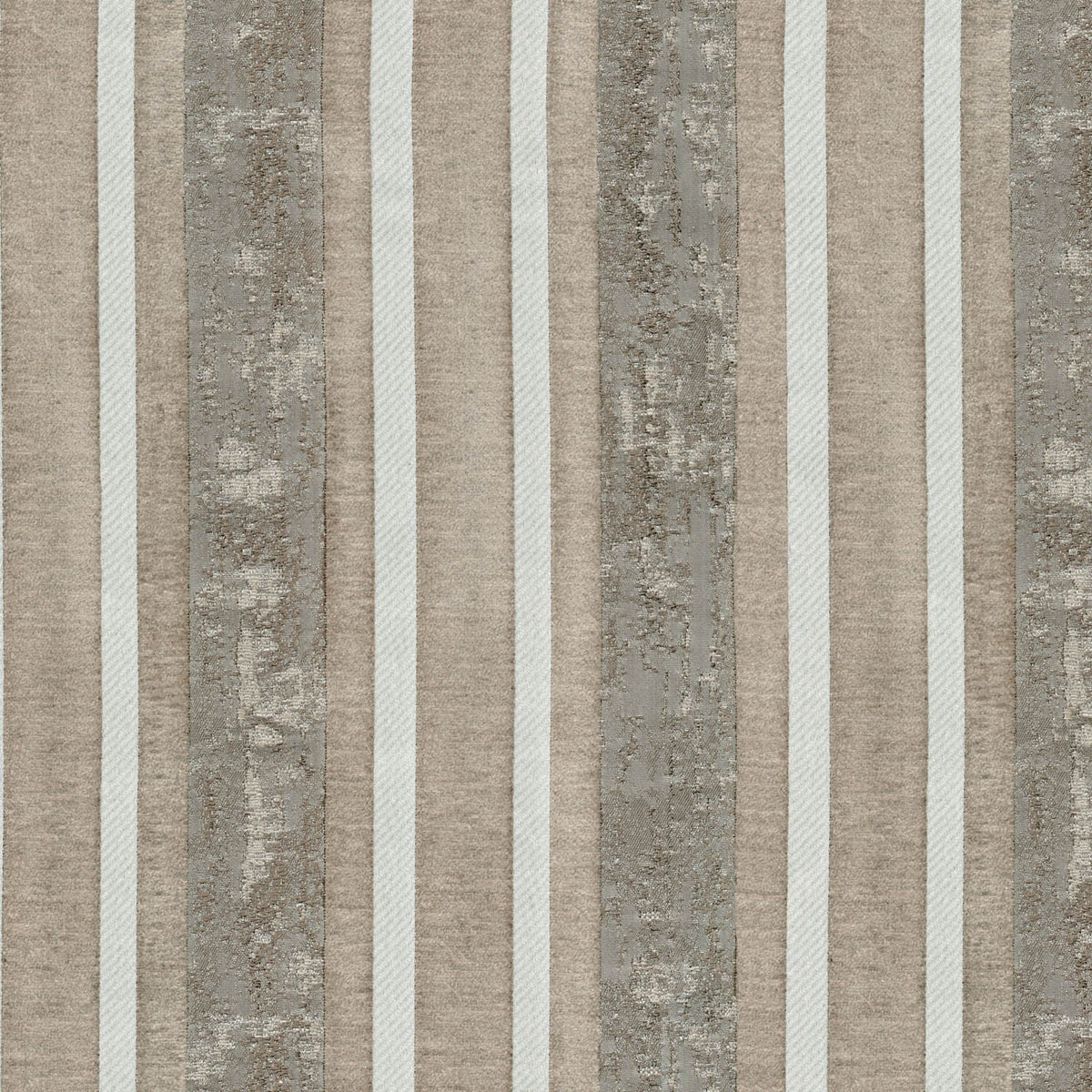 FSTV BROWN STRIPED SOFA FABRIC