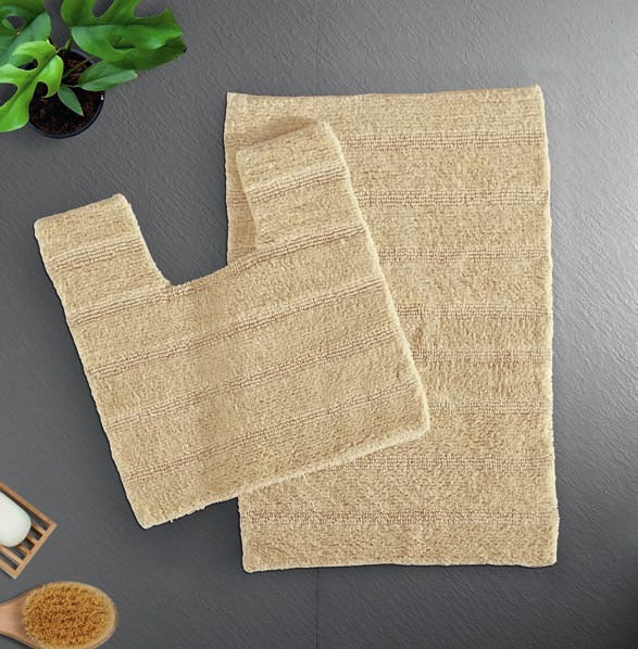 MUSHY BEIGE BATHMAT 2PC SET