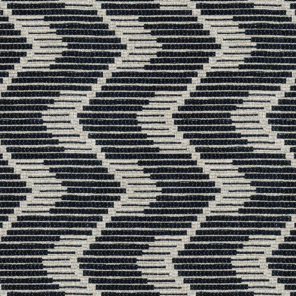 OW BLACK GEOMETRIC TEXTURE SOFA FABRIC