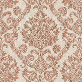 DSM ORANGE FLORAL SOFA FABRIC