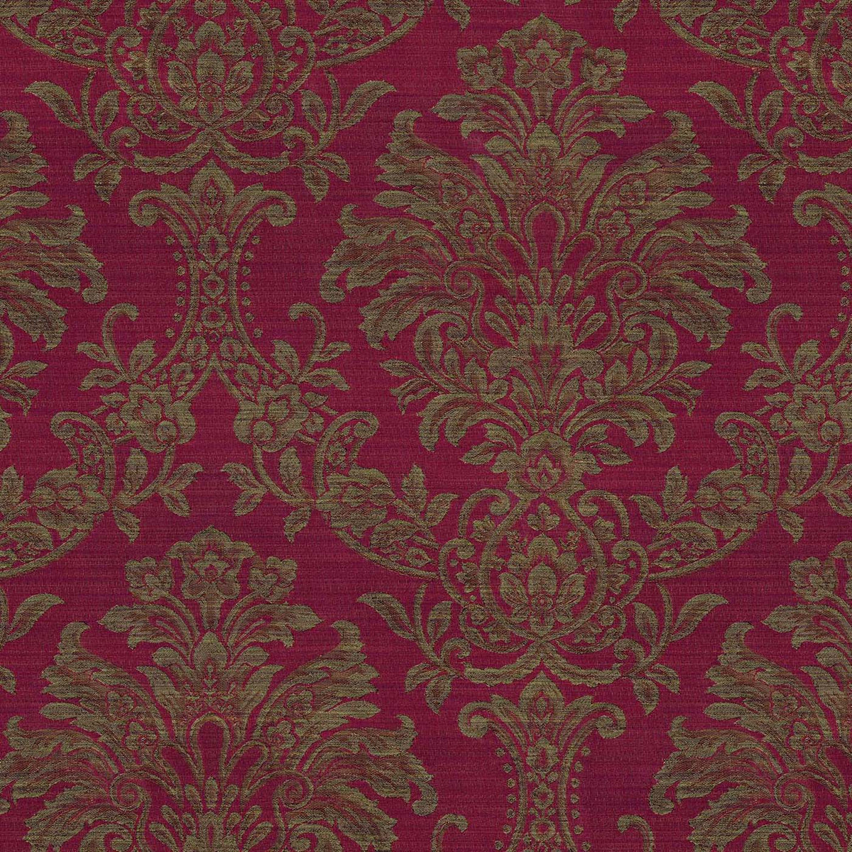 DSM MEHROON FLORAL SOFA FABRIC