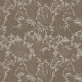 HERITAGE BROWN FLORAL CURTAIN FABRIC