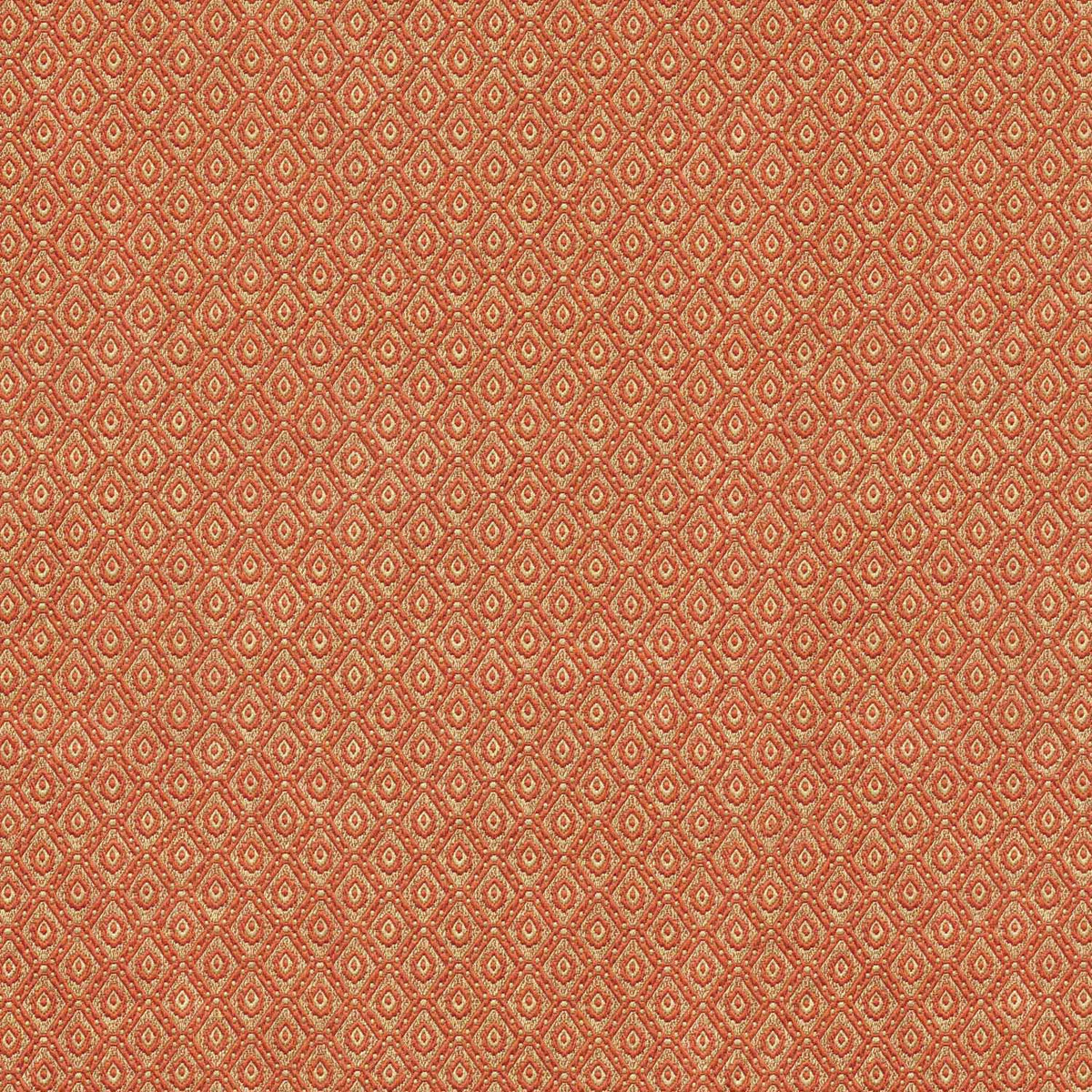 SPAIN ORANGE DOTTED TEXTURE CURTAIN FABRIC