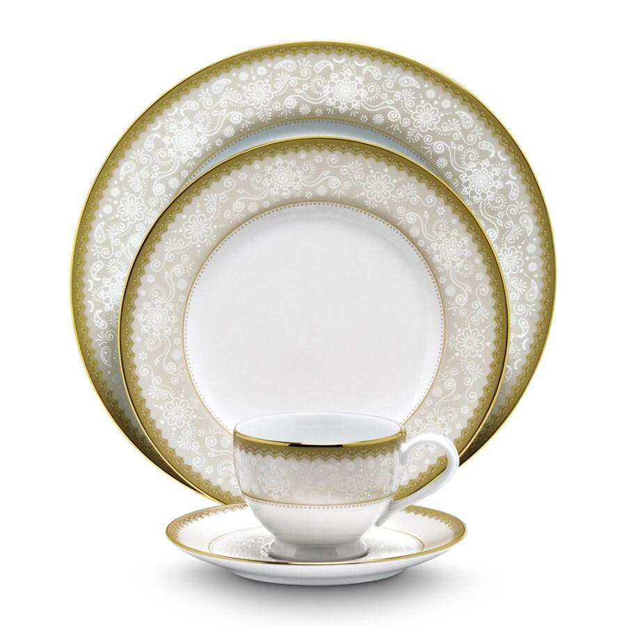 NORITAKE GOLDEN CHINTZ DINNER SET , PLACE SETTING