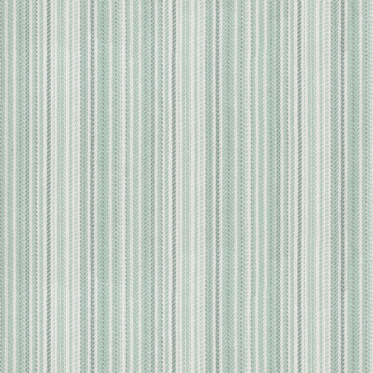 HERITAGE STERIA GREEN STRIPED SOFA FABRIC