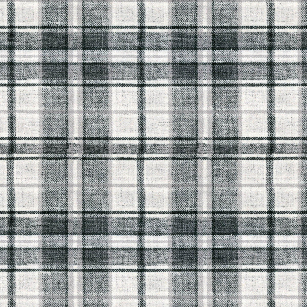 D BLACK CHECK VELVET SOFA FABRIC