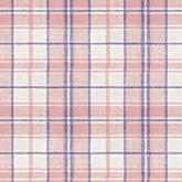 D PINK VELVET CHECKED SOFA FABRIC