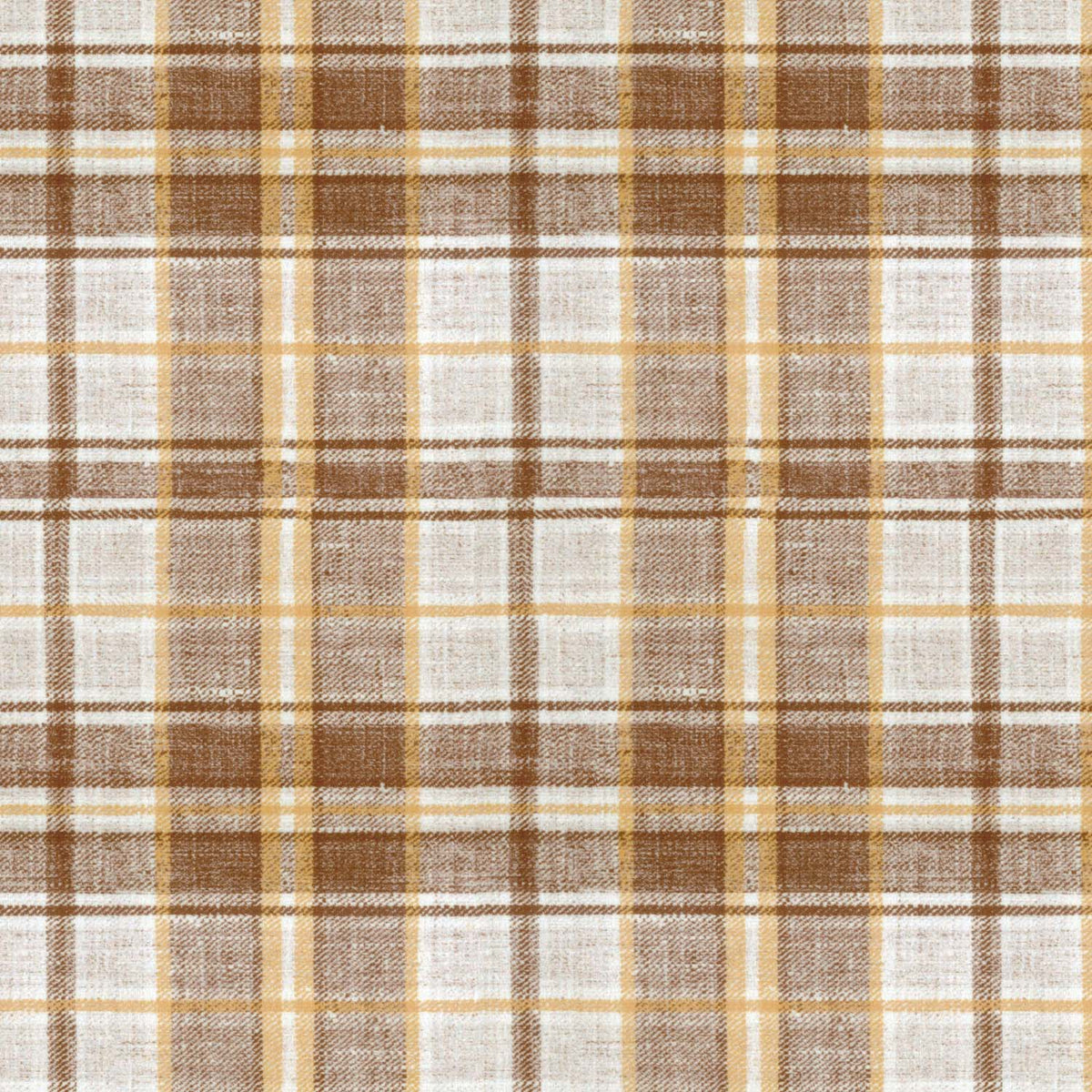 D BROWN VELVET CHECKED SOFA FABRIC