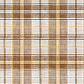 D BROWN VELVET CHECKED SOFA FABRIC